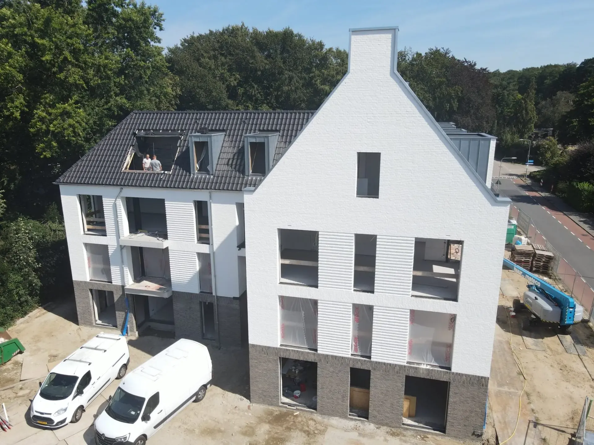 Dakkapellen op rij
