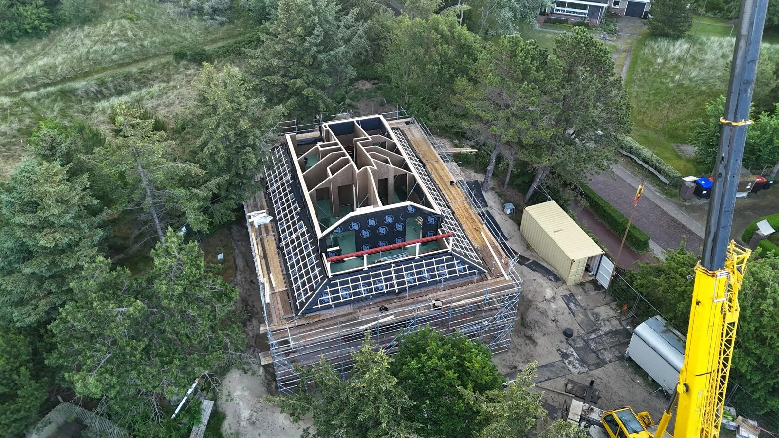 Project: Drie zorgwoningen  te Vries